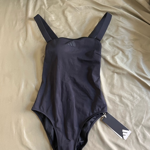 adidas Black One Piece Swimsuit - Picture 1 of 4